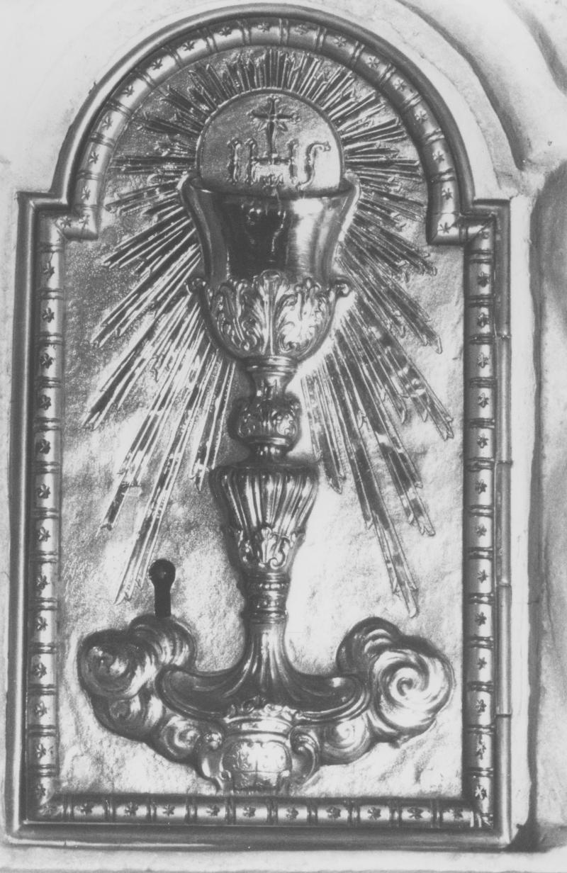 sportello di tabernacolo - bottega napoletana (metà sec. XVIII, sec. XIX)