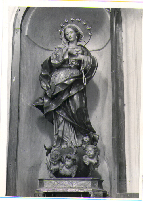 Immacolata Concezione (scultura) - bottega lucana (seconda metà sec. XVIII)