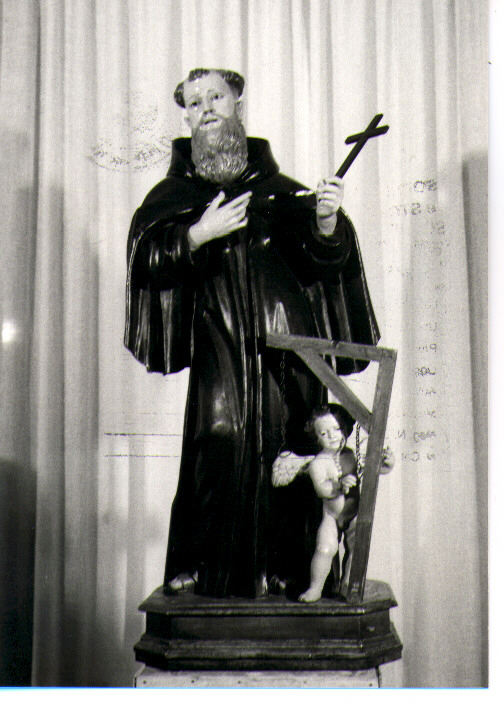 San Giuseppe da Copertino, Santo (statua) - bottega Italia meridionale (seconda metà sec. XVIII)