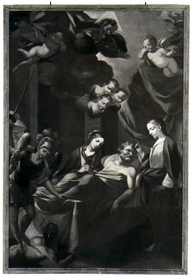 morte di San Giuseppe (dipinto) - ambito Italia meridionale (prima metà sec. XVIII)
