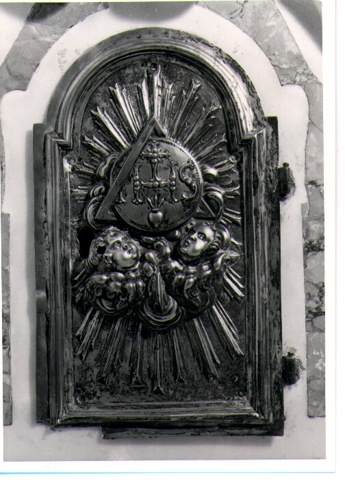 sportello di tabernacolo - bottega napoletana (fine sec. XVIII)