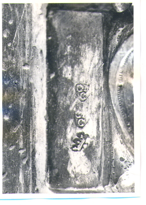 reliquiario - a ostensorio - bottega napoletana (prima metà sec. XVIII)