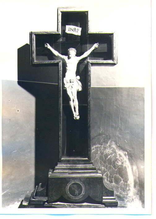 Cristo crocifisso (scultura) - bottega Italia meridionale (sec. XVIII)