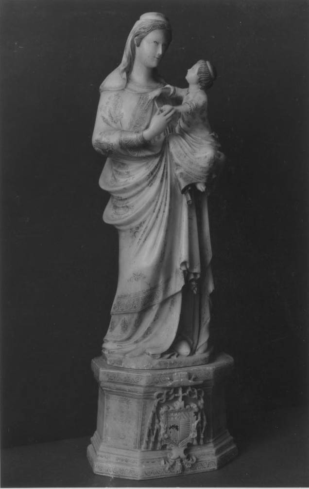 Madonna con Bambino (scultura) - bottega Italia meridionale (sec. XVIII)