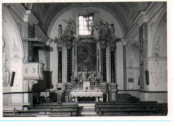 altare maggiore - bottega Italia meridionale (fine/inizio secc. XVII/ XVIII)