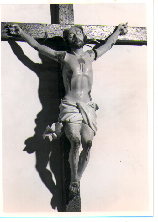 Cristo crocifisso (scultura) - bottega Italia meridionale (fine/inizio secc. XVIII/ XIX)