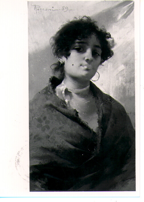 ritratto di donna (dipinto) di Petroni Andrea (sec. XIX)