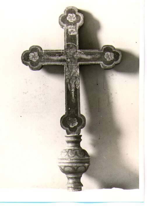 croce processionale - bottega lucana (sec. XVIII)