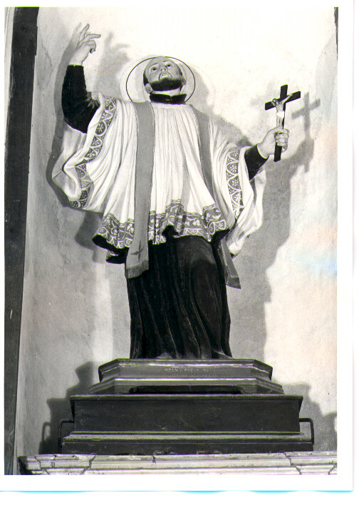 San Francesco Saverio (statua) - bottega napoletana (fine/inizio secc. XVII/ XVIII)
