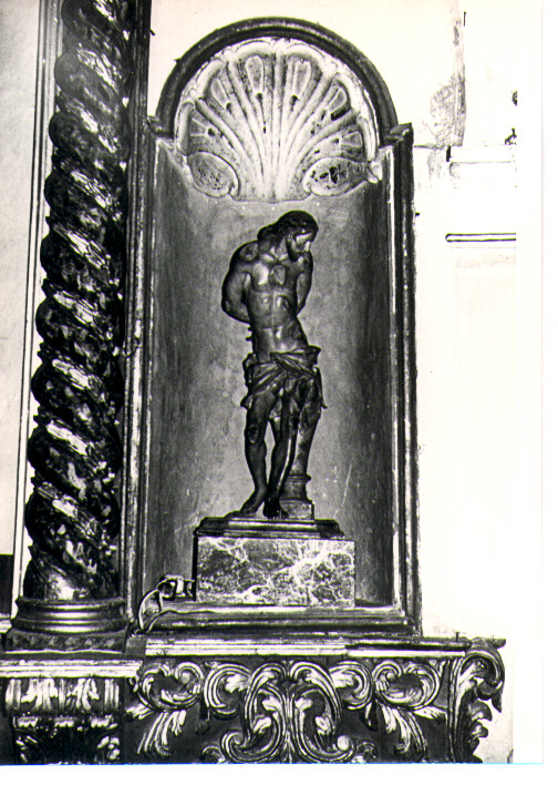 Cristo alla colonna (scultura) - bottega napoletana (prima metà sec. XVIII)