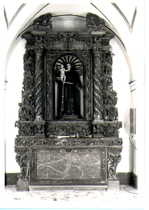 altare - bottega Italia meridionale (fine/inizio secc. XVII/ XVIII)