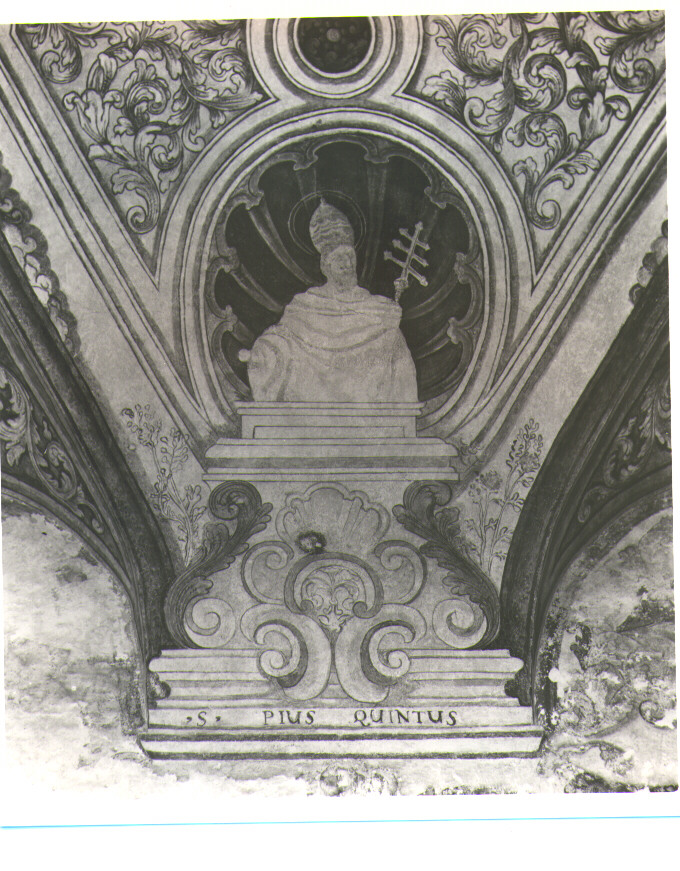 San Pio V Papa (dipinto) - ambito lucano (prima metà sec. XVIII)
