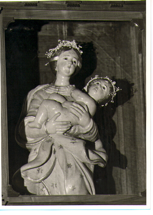 Madonna con Bambino (scultura) - bottega Italia meridionale (prima metà sec. XVIII)