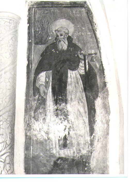 Sant'Antonio Abate (dipinto, elemento d'insieme) - ambito lucano (secc. XVI/ XVII)