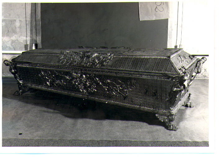 sarcofago - bottega Italia meridionale (sec. XIX)