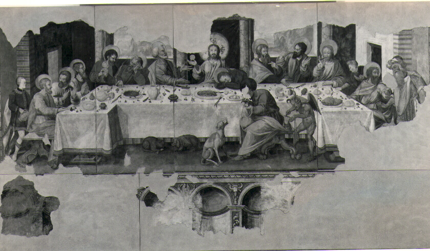 ultima cena (dipinto) - ambito Italia meridionale (sec. XVI)
