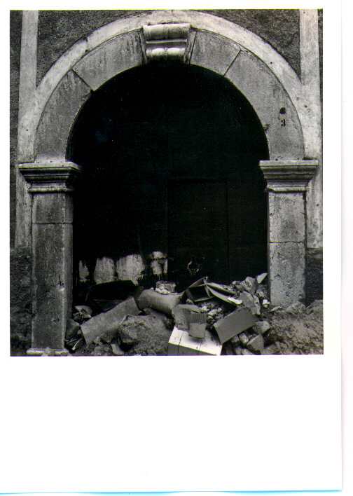 portale - bottega Italia meridionale (fine/inizio secc. XVIII/ XIX)