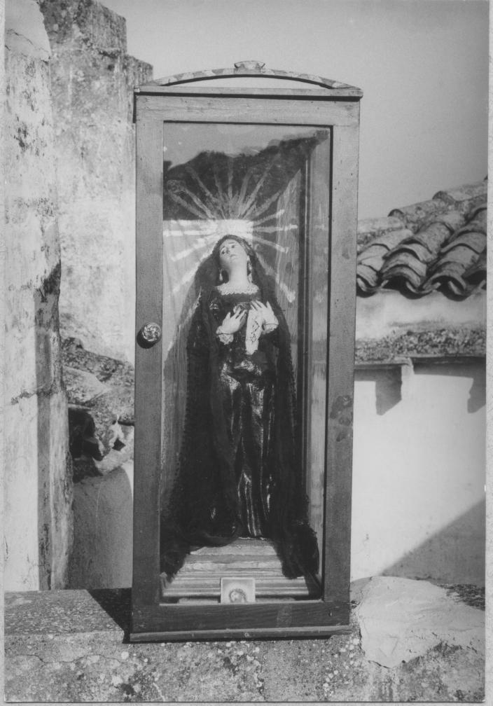 statua, Madonna Addolorata - bottega Italia meridionale (secc. XIX/ XX)