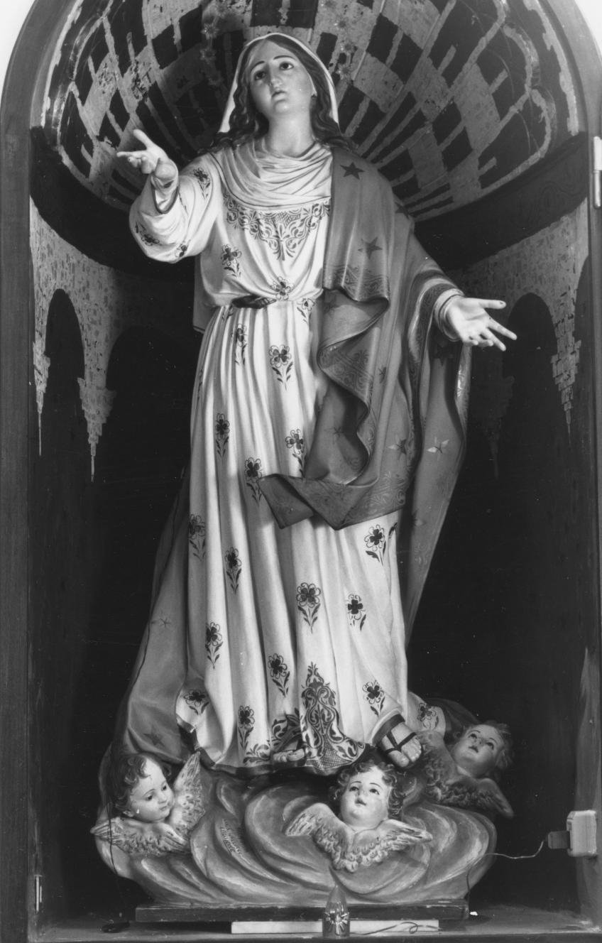 Madonna Assunta (statua) - bottega Italia meridionale (sec. XIX)