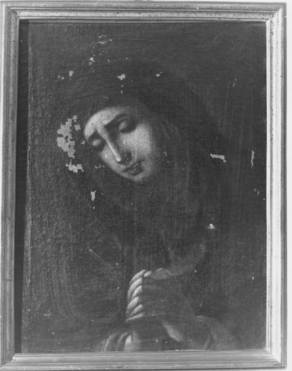 Madonna Addolorata (dipinto) - ambito Italia meridionale (metà sec. XVII)
