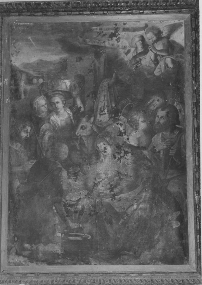 Adorazione dei Pastori (dipinto) - ambito Italia meridionale (fine/inizio secc. XVI/ XVII)