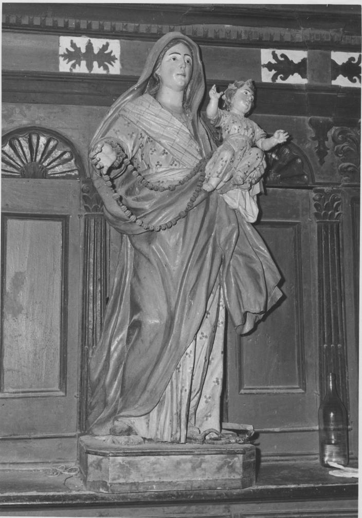 Madonna con Bambino (statua) - bottega napoletana (primo quarto sec. XVIII)