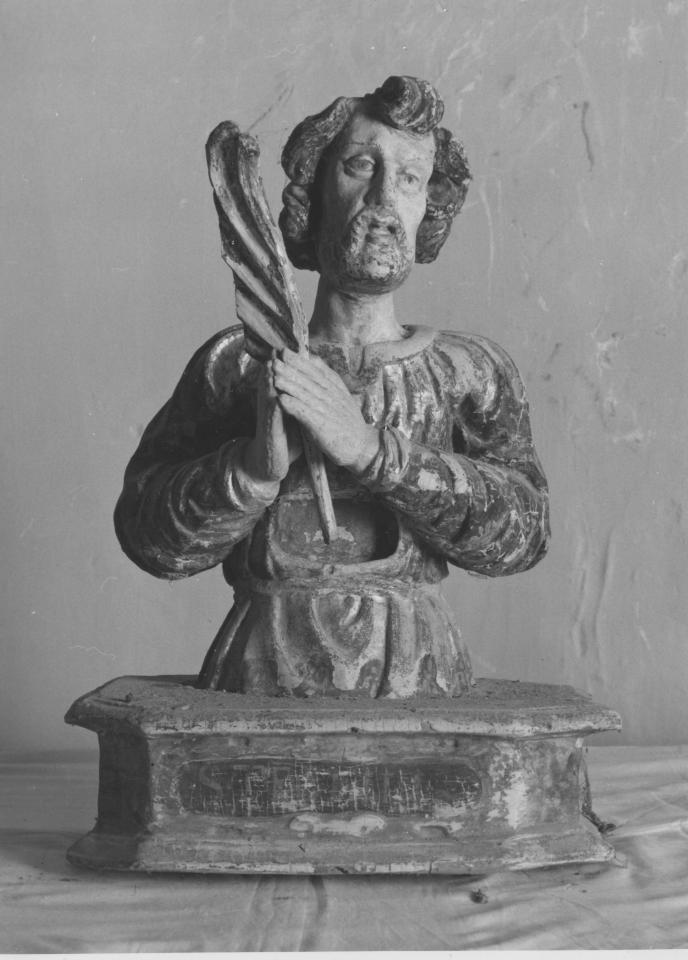 Santo (reliquiario - a busto) - bottega napoletana (secondo quarto sec. XVII)