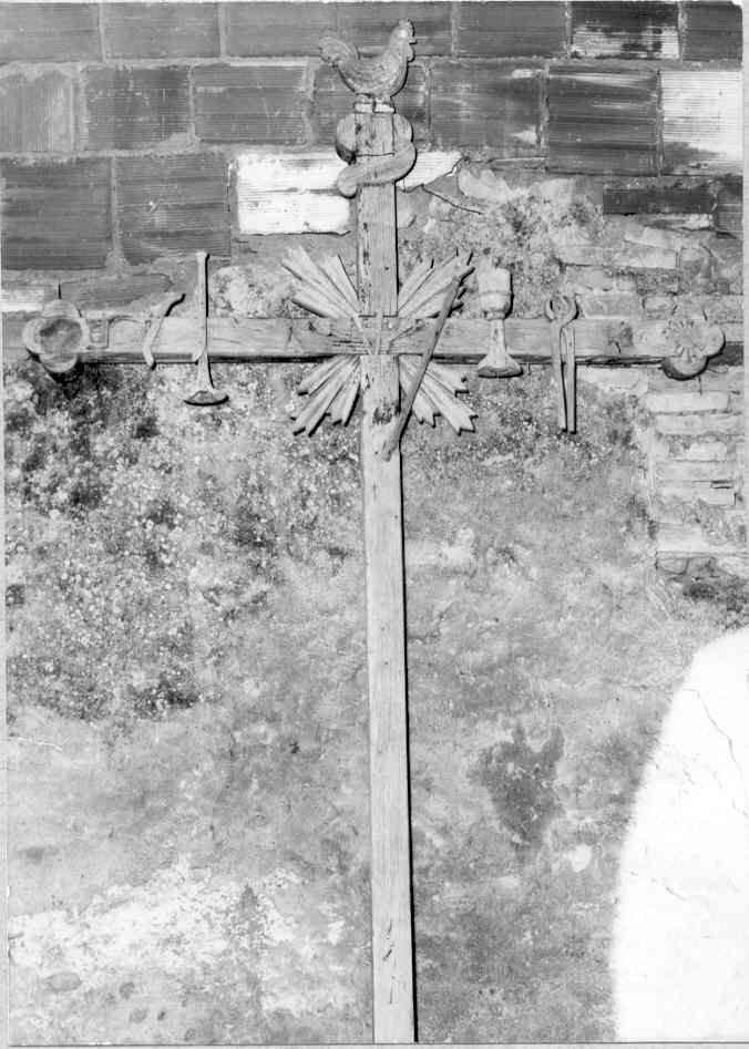 croce della Passione, opera isolata - ambito lucano (fine/inizio secc. XIX/ XX)
