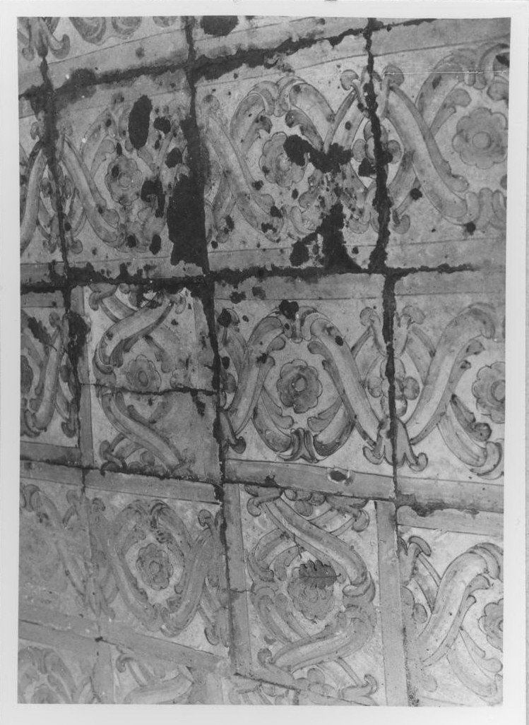 pavimento a mattonelle - bottega Italia meridionale (secc. XVIII/ XIX)