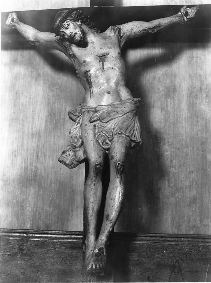 Cristo crocifisso dolente (crocifisso) - bottega Italia meridionale (secc. XVIII/ XIX)