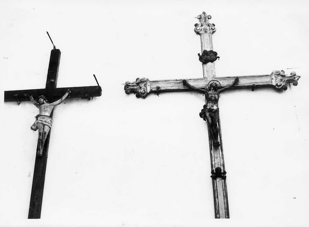 Cristo crocifisso (crocifisso) - bottega Italia meridionale (seconda metà sec. XIX)