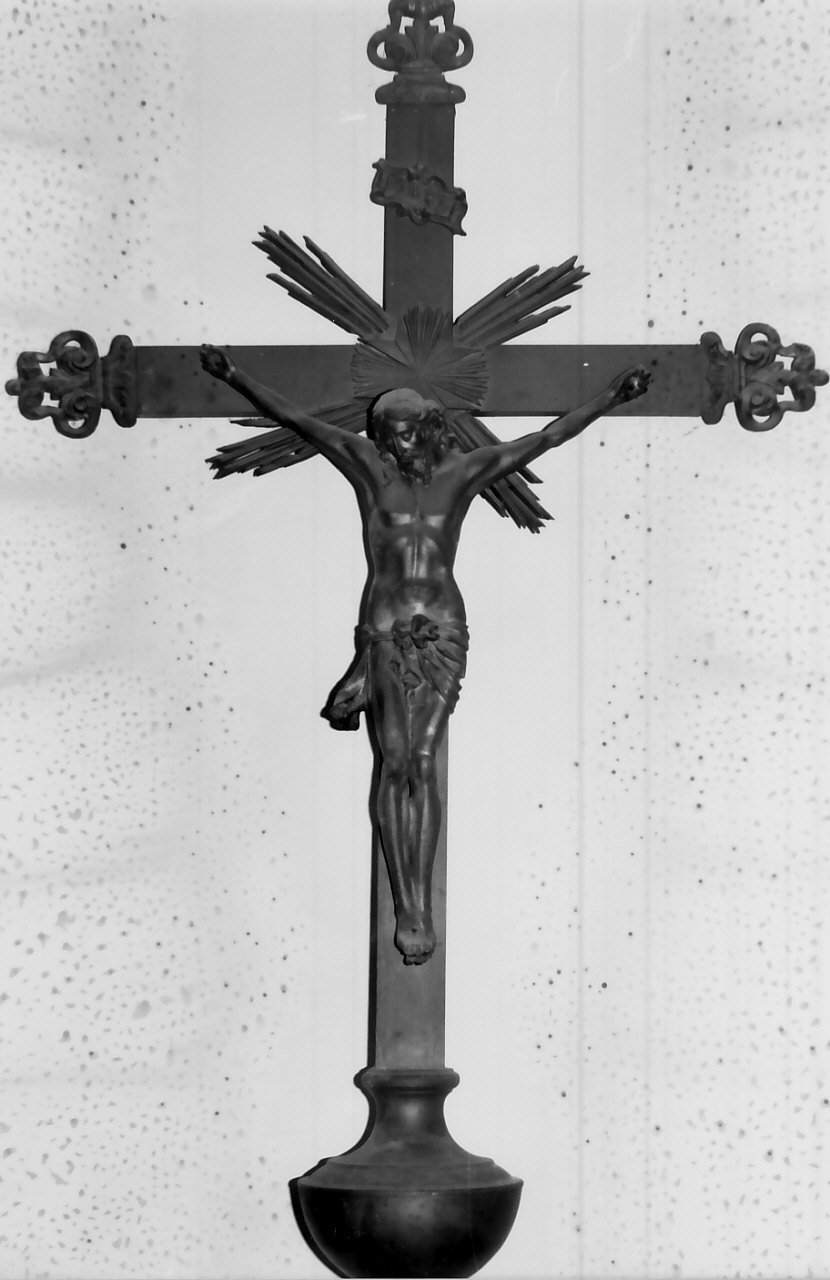 croce processionale - bottega calabrese (sec. XVIII)