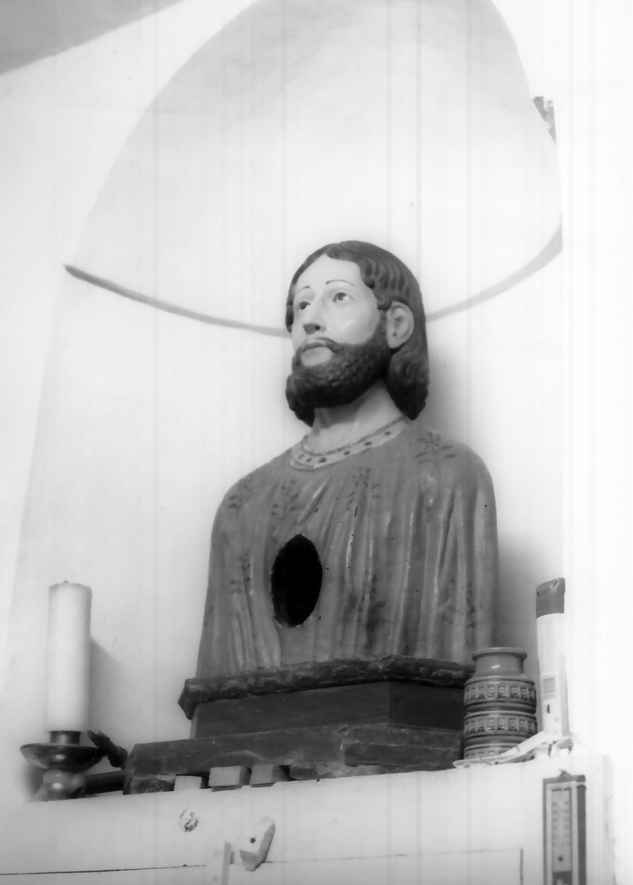 San Teodoro (reliquiario - a busto, opera isolata) - bottega Italia meridionale (sec. XIX)