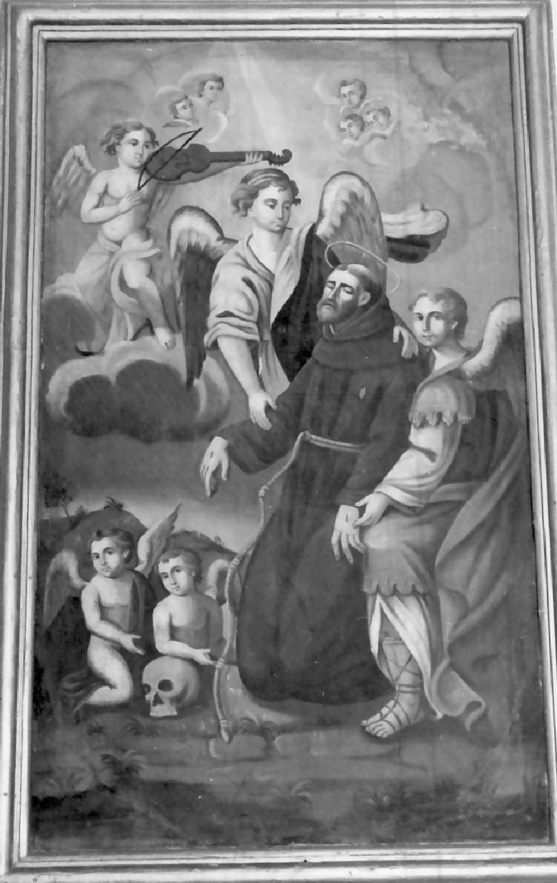 San Francesco d'Assisi (dipinto, opera isolata) - ambito calabrese (sec. XIX)