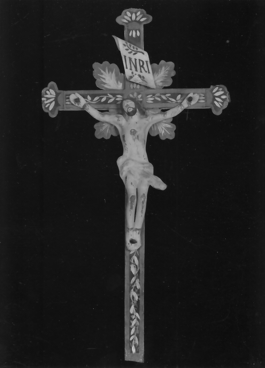 croce d'altare, opera isolata - bottega calabrese (inizio sec. XIX)