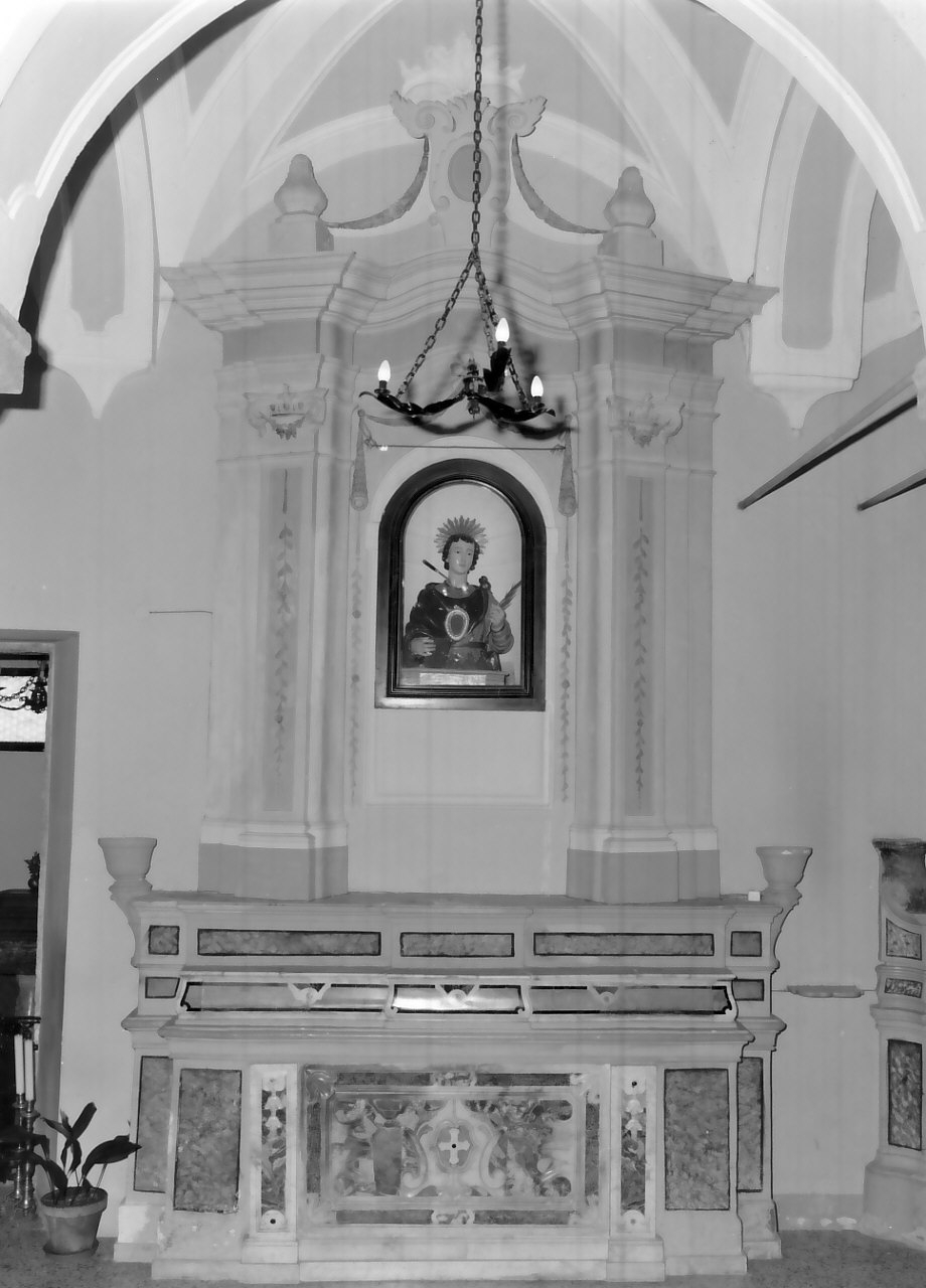 altare, insieme - bottega calabrese (sec. XVIII, sec. XIX)