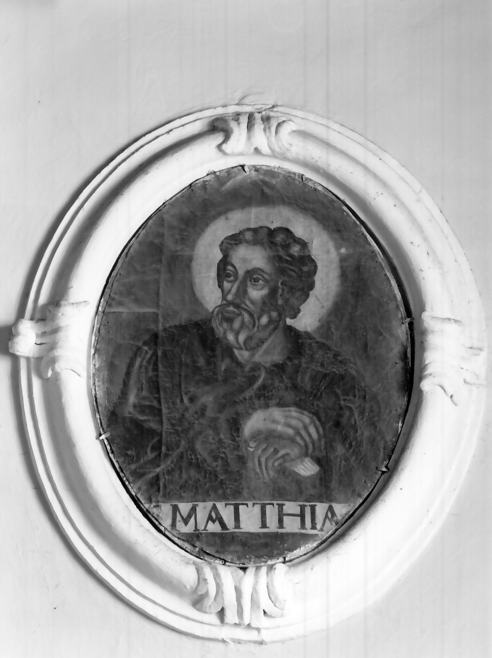 San Matteo Evangelista (dipinto, elemento d'insieme) - ambito Italia meridionale (fine/inizio secc. XVIII/ XIX)