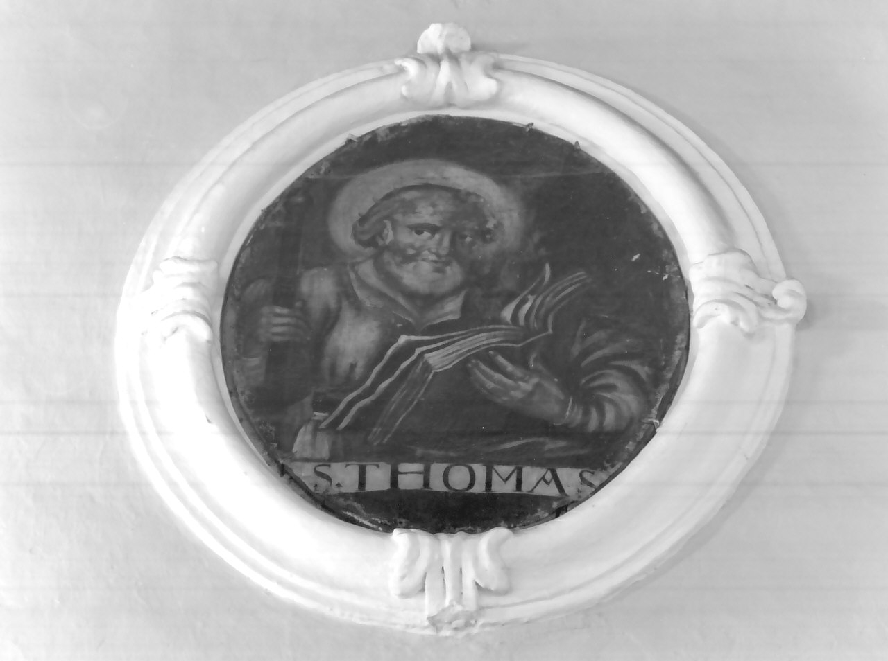 San Tommaso apostolo (dipinto, elemento d'insieme) - ambito Italia meridionale (fine/inizio secc. XVIII/ XIX)