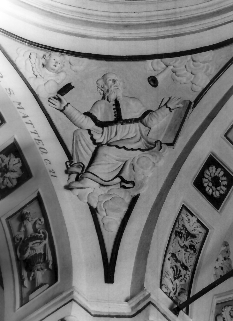 San Girolamo (decorazione plastica, elemento d'insieme) di Barillari Michele (sec. XIX)