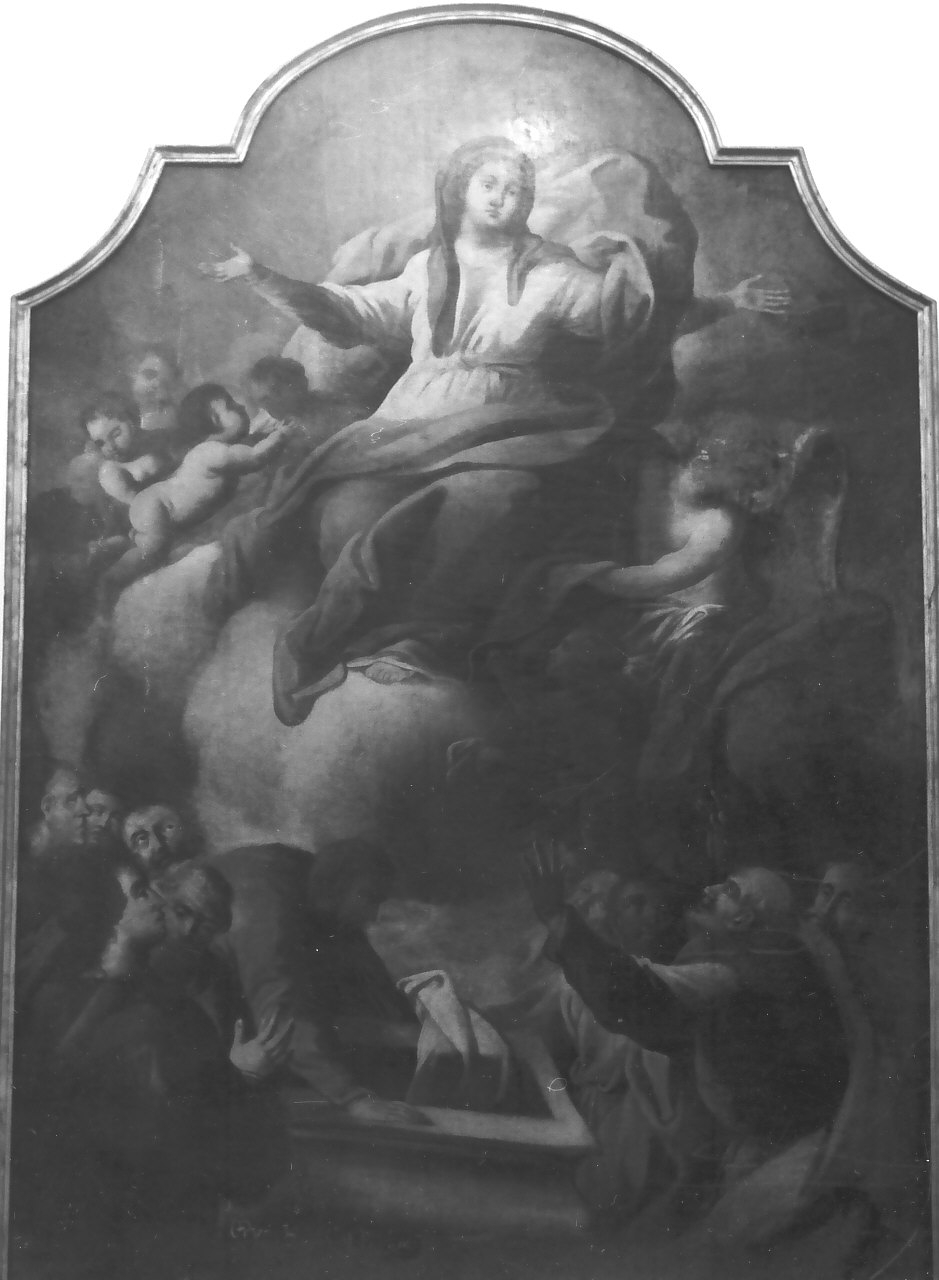 Madonna Assunta (dipinto, opera isolata) - ambito calabrese (sec. XVIII)