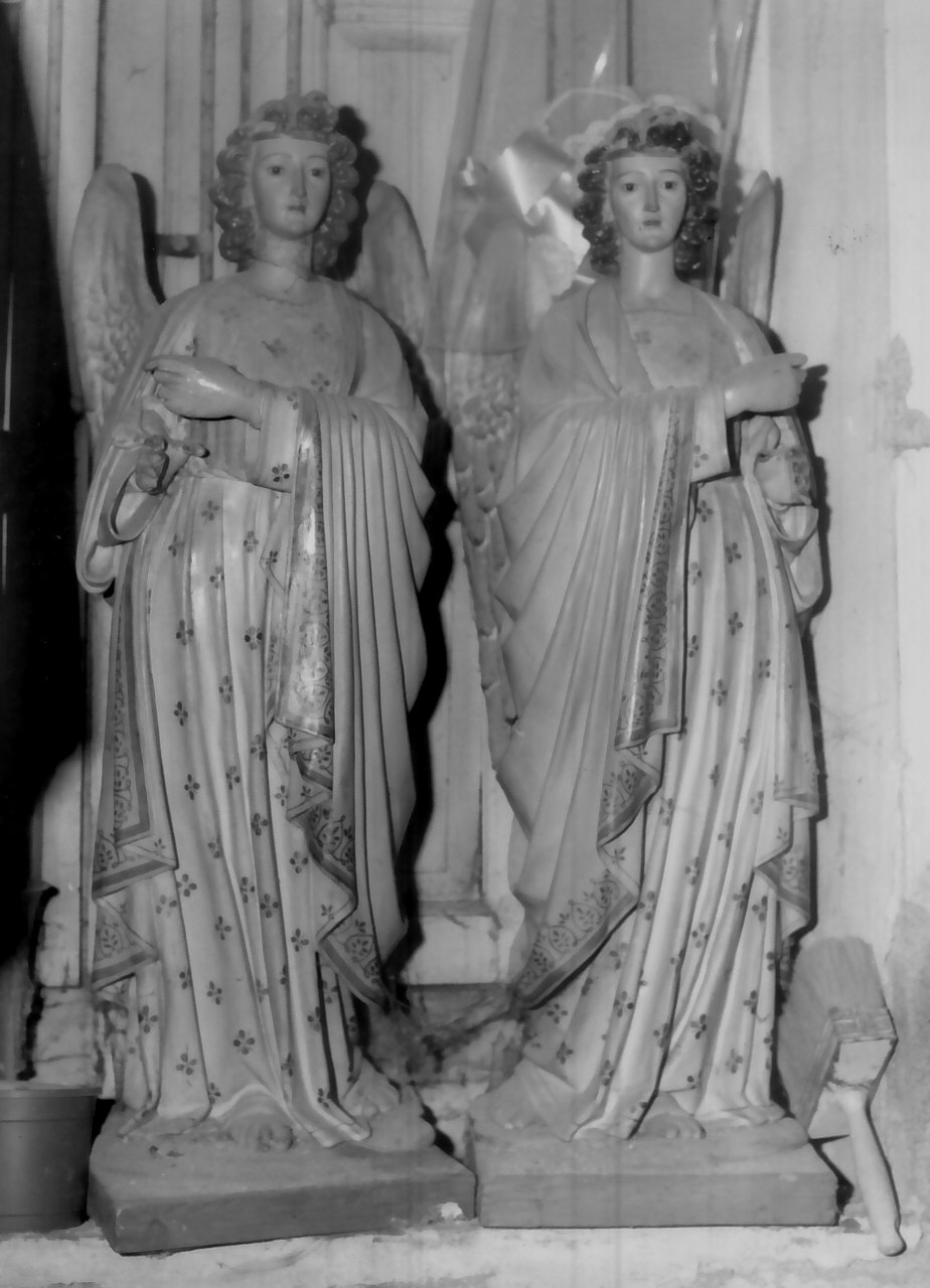 angeli (statua, coppia) - bottega leccese (inizio sec. XX)