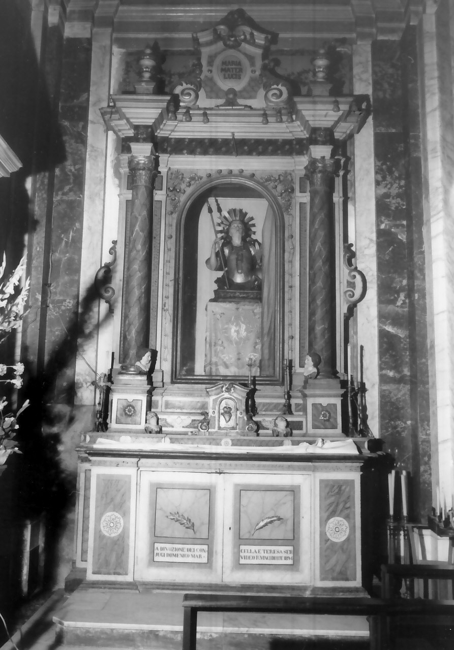 altare, opera isolata - bottega Italia meridionale (sec. XIX)