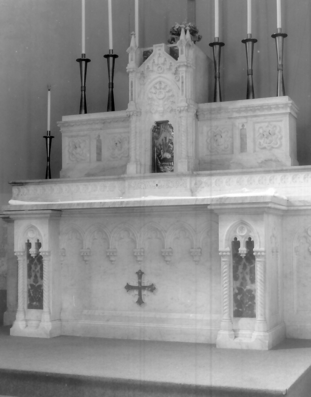 altare maggiore, insieme di Sciuto Patti Salvatore (sec. XX)