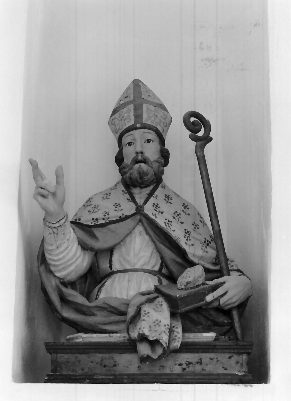 San Liborio (busto, opera isolata) - bottega Italia meridionale (inizio sec. XIX)
