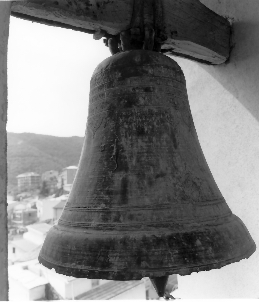 Madonna del Rosario (campana, opera isolata) - bottega calabrese (sec. XIX)