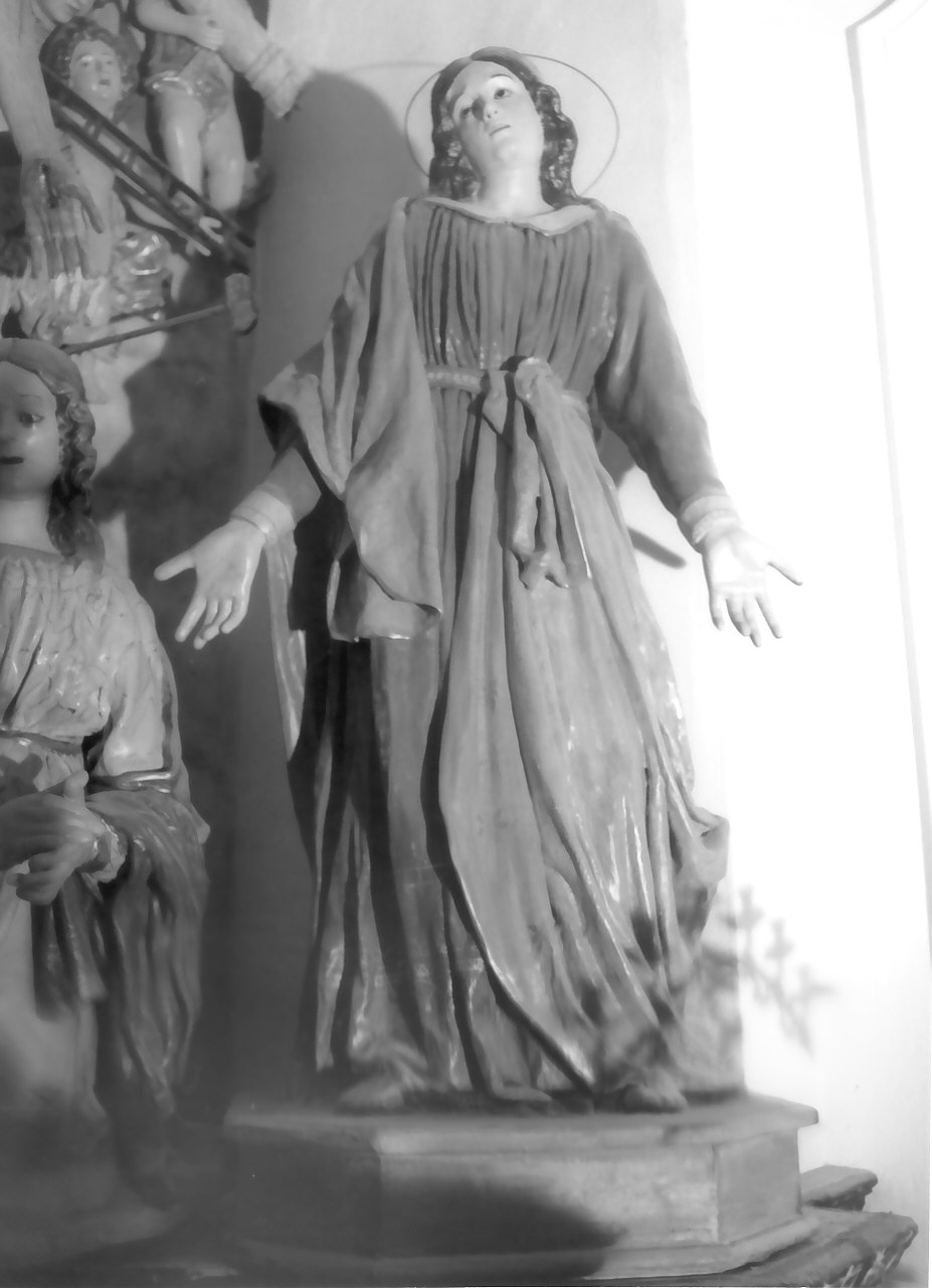 San Giovanni Evangelista (statua processionale, elemento d'insieme) - bottega calabrese (sec. XIX)