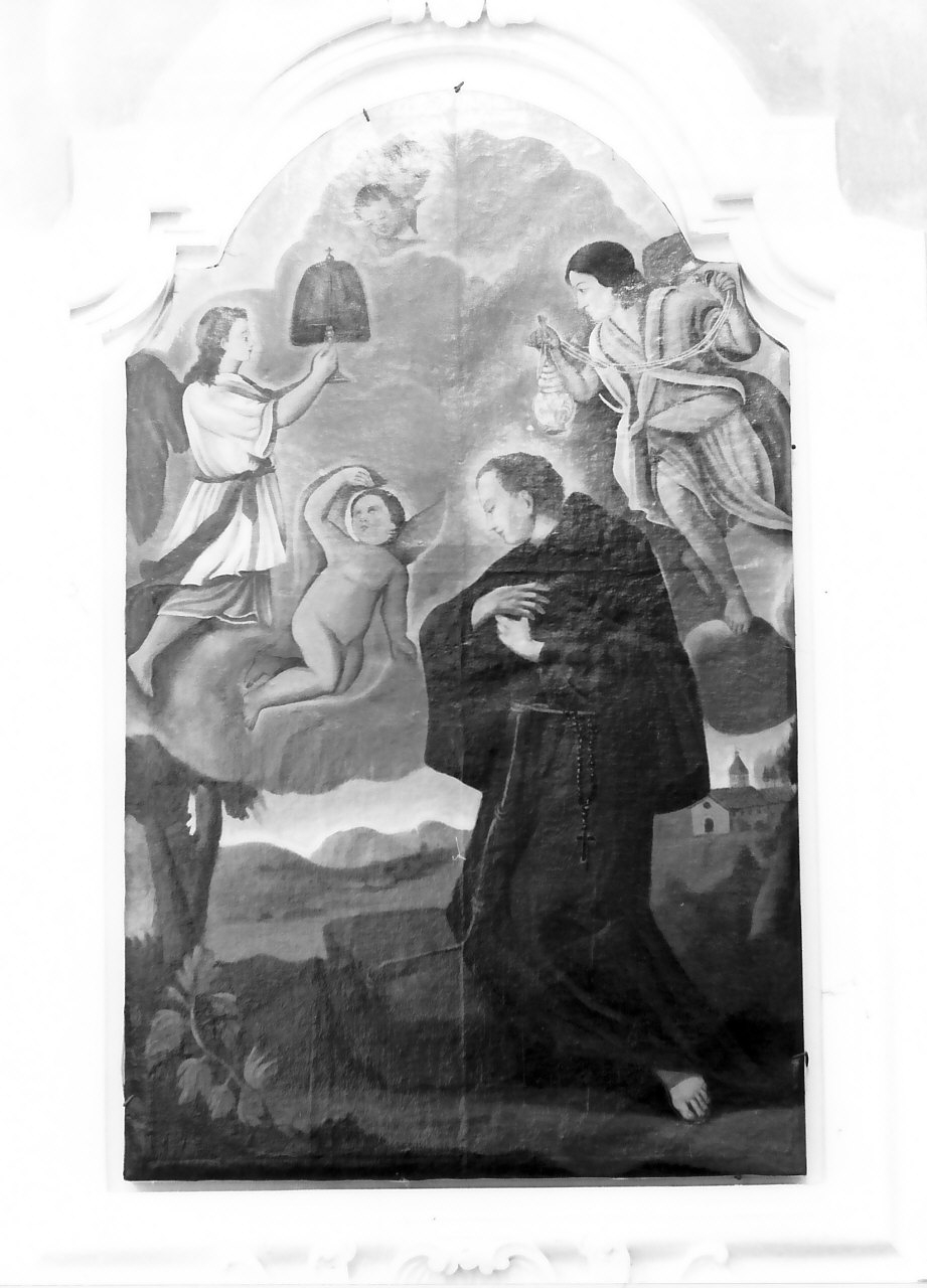 San Pasquale Baylon (dipinto, opera isolata) - ambito calabrese (sec. XIX)