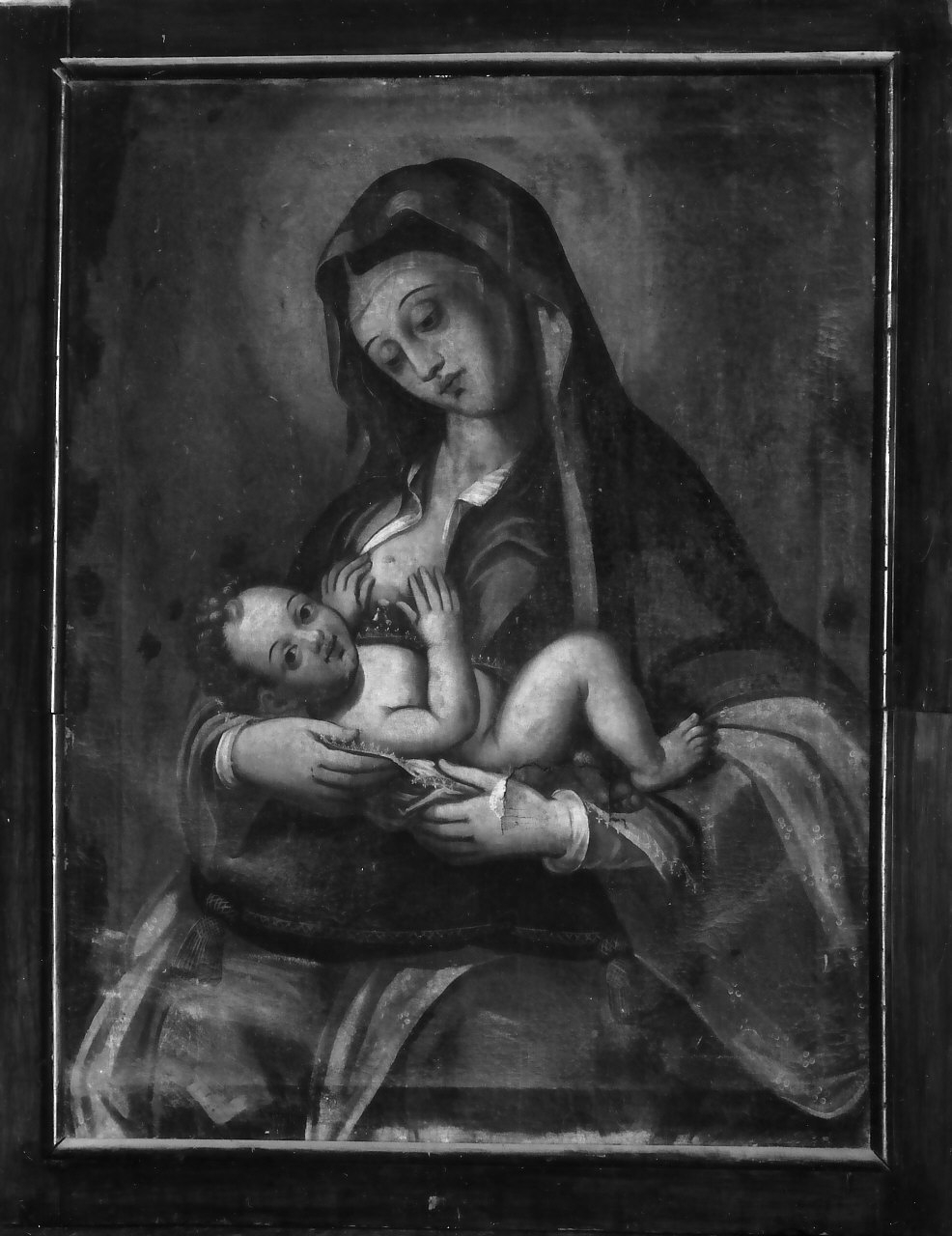 Madonna del Latte (dipinto) - ambito calabrese (fine/inizio secc. XVIII/ XIX)