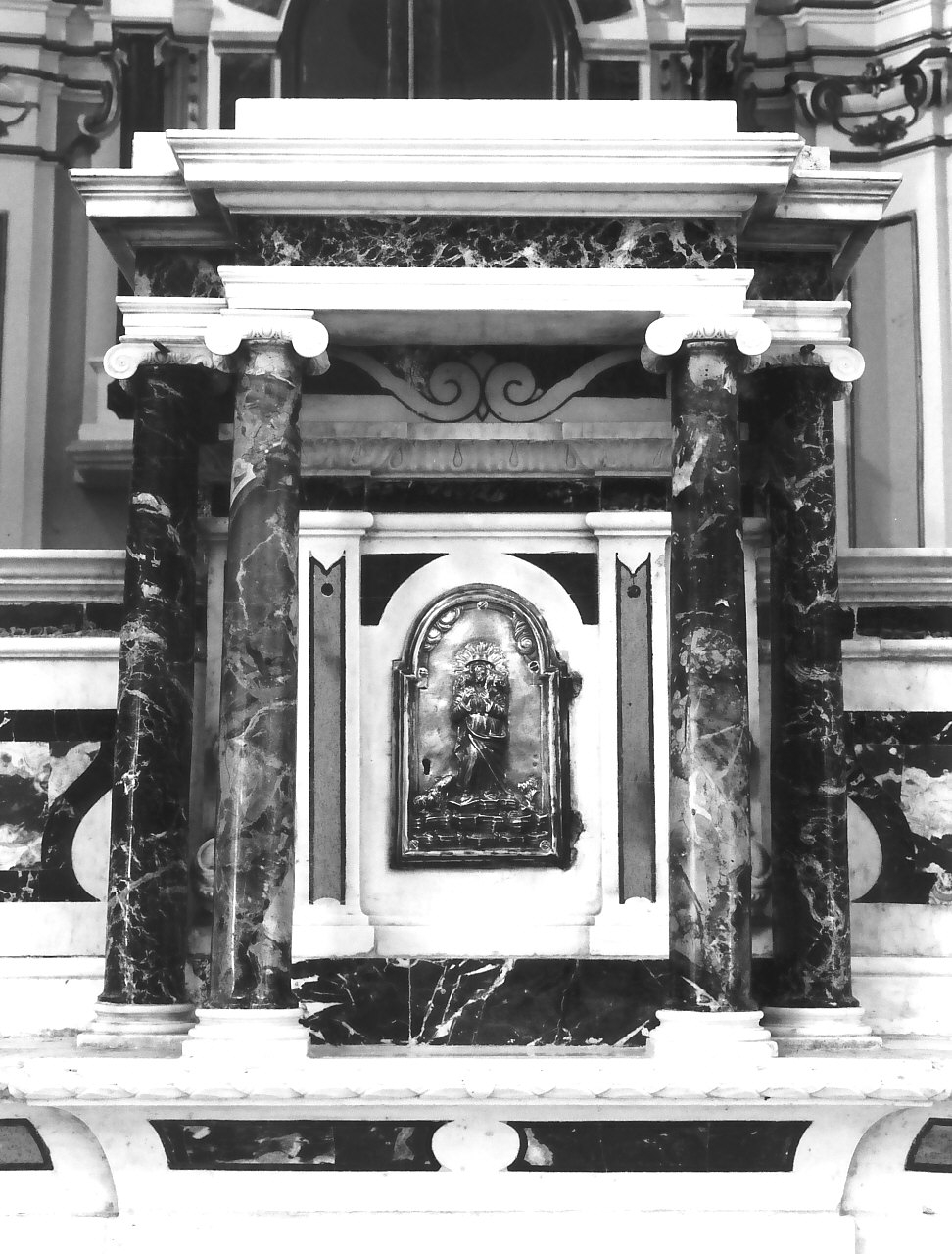 tabernacolo, elemento d'insieme di Pisani Giuseppe, Pisani Antonio, Pisani Vincenzo (sec. XVIII)
