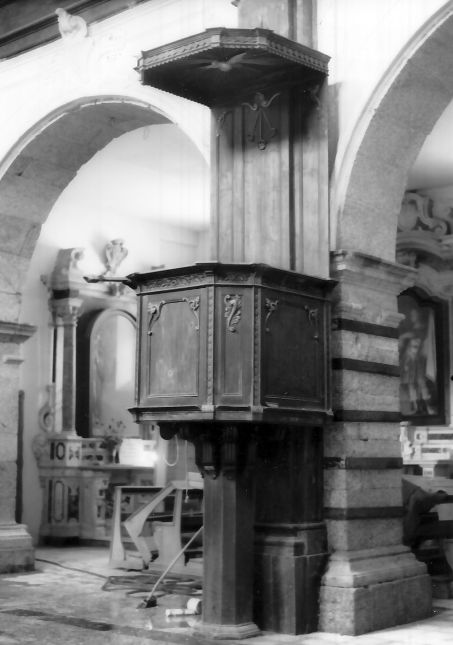 pulpito, opera isolata - bottega Italia meridionale (sec. XIX)